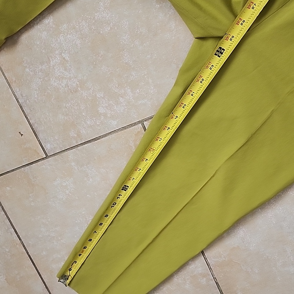 Piazza Sempione Green New Cropped Pants Size Small - Picture 9 of 11